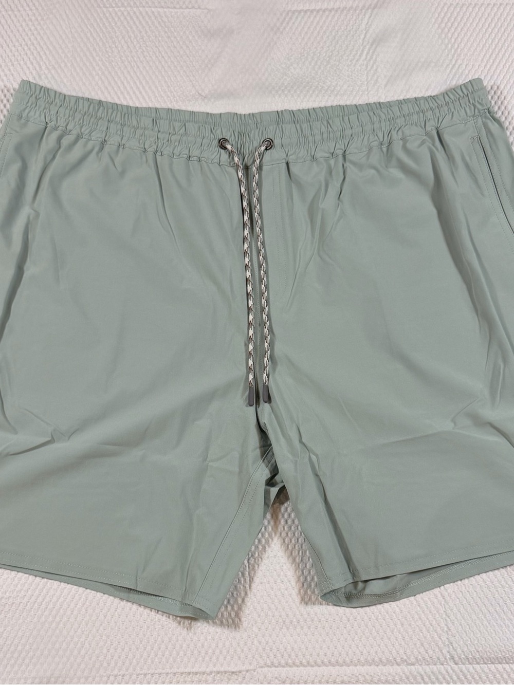 Free Fly Andros Trunk Men’s XXL Ocean Mist 7” Swim Shorts Quick Dry UPF 50+ NWT